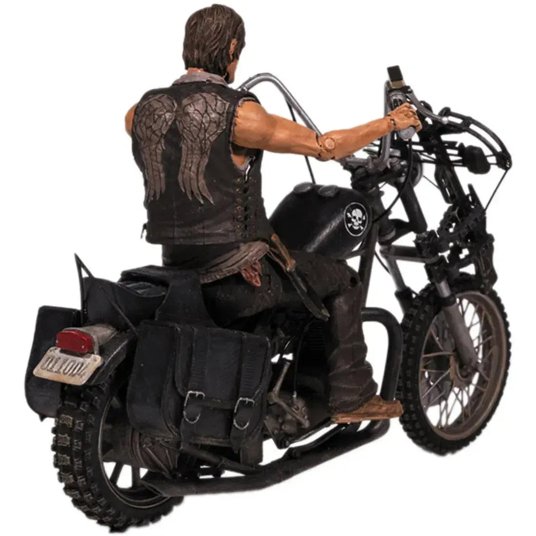 Mcfarlane Toys The Walking Dead - Daryl Dixon with Chopper Motorcycle Action Figure Set (5") - McFarlane Toys