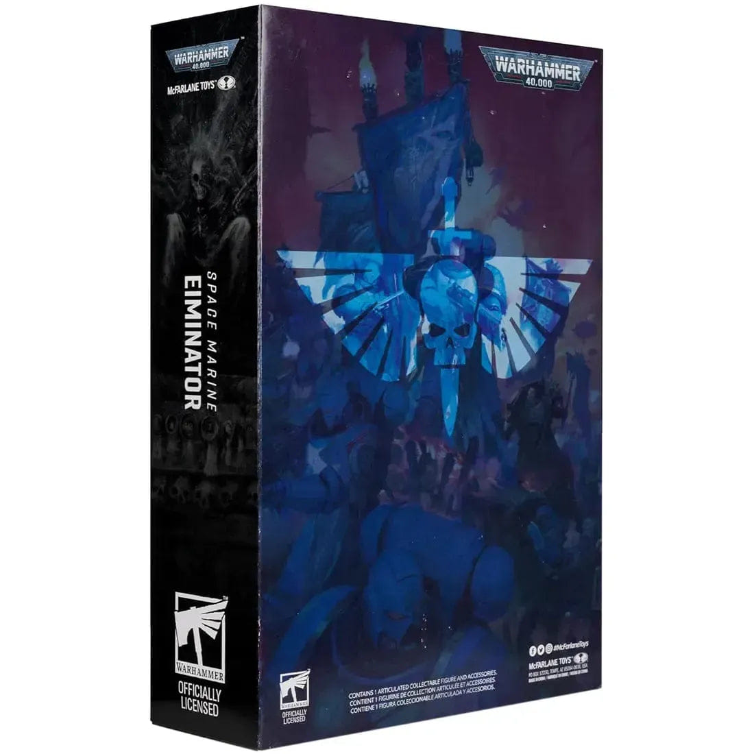 Mcfarlane Toys Warhammer 40,000 - Eliminator Space Marine Action Figure (7") - McFarlane Toys