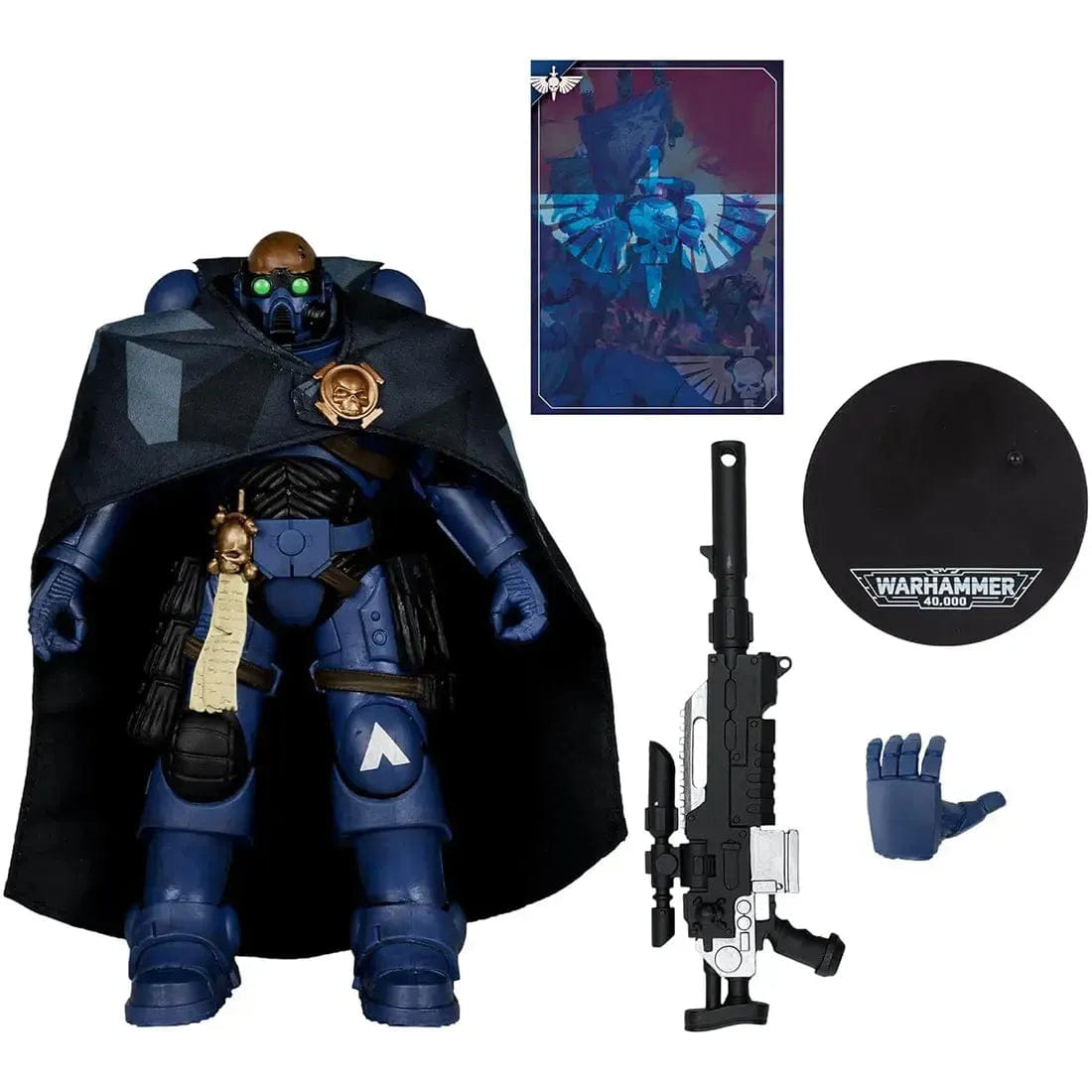 Mcfarlane Toys Warhammer 40,000 - Eliminator Space Marine Action Figure (7") - McFarlane Toys