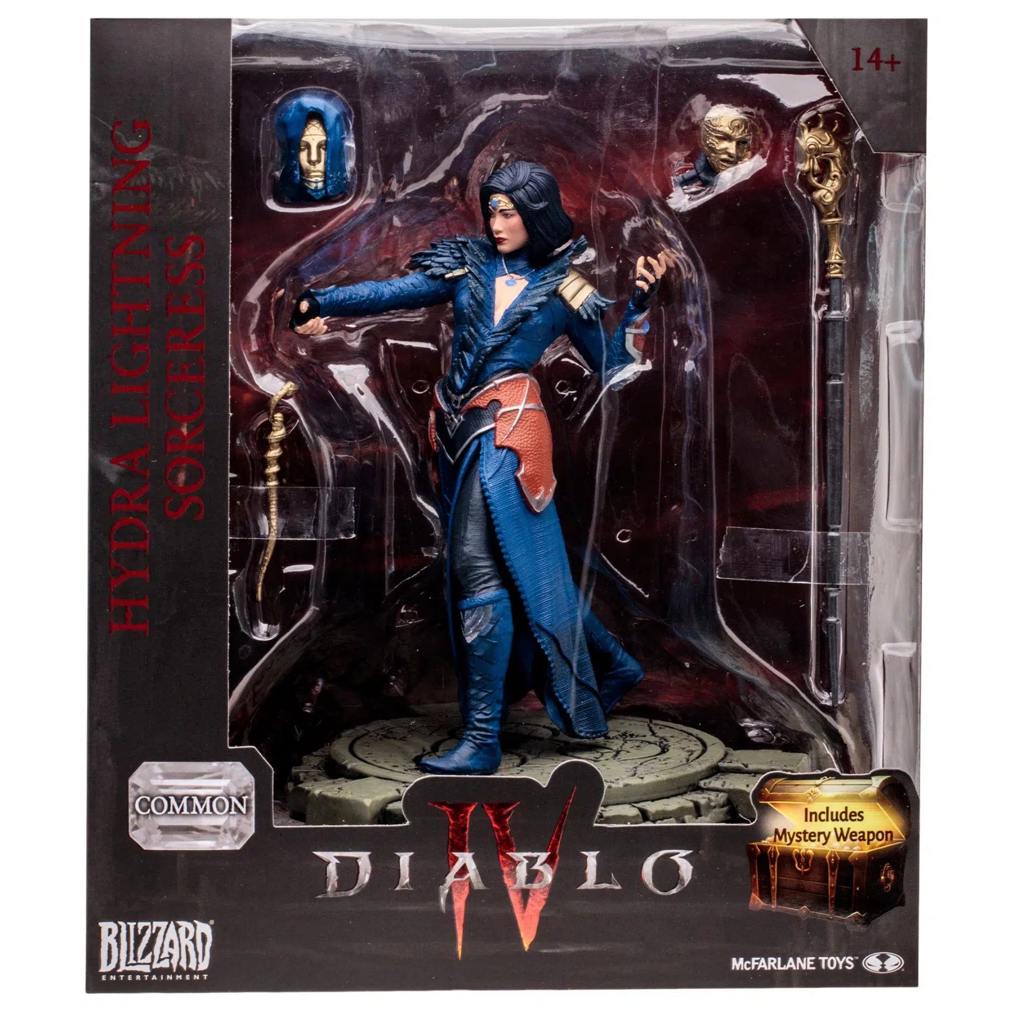 Mcfarlane Toys Diablo IV - Hydra Lightning Sorceress with Mystery Weapon Action Figure (6") - McFarlane Toys