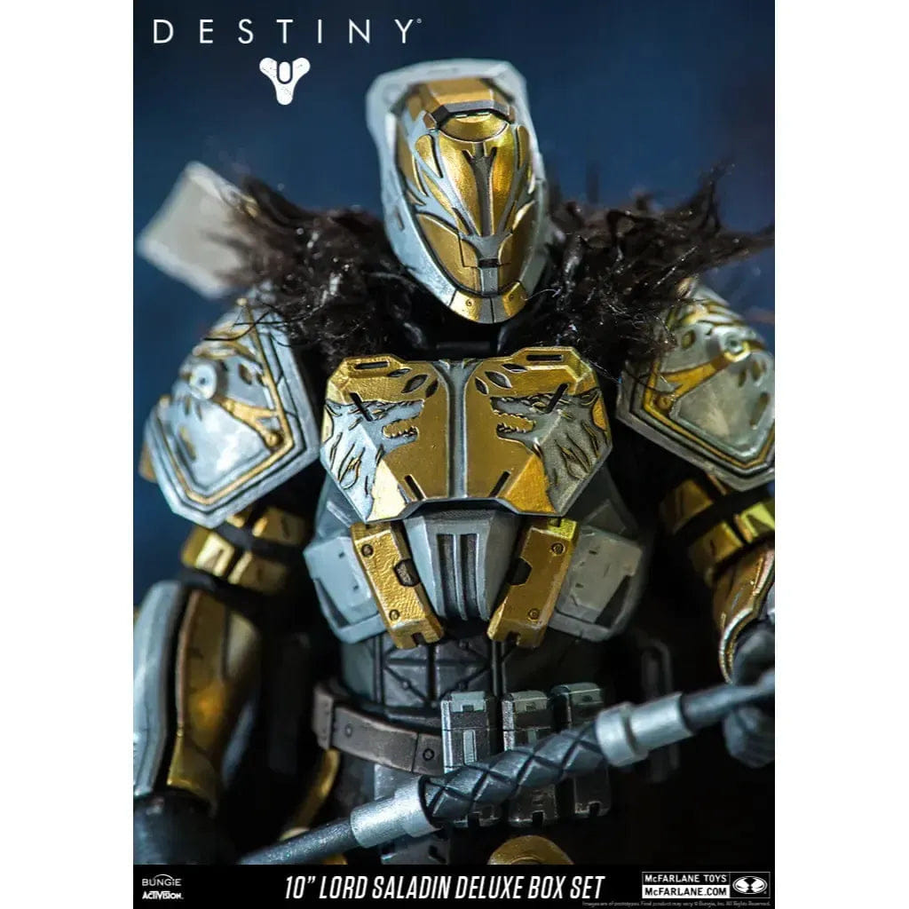 Mcfarlane Toys Destiny - Lord Saladin of the Iron Lords Deluxe Action Figure (10") - McFarlane Toys