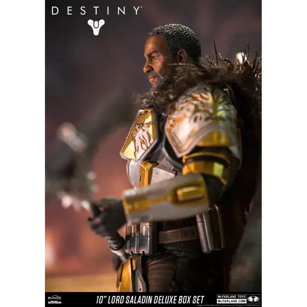 Mcfarlane Toys Destiny - Lord Saladin of the Iron Lords Deluxe Action Figure (10") - McFarlane Toys