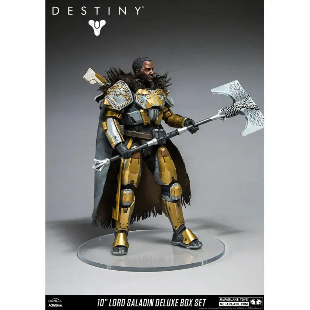 Mcfarlane Toys Destiny - Lord Saladin of the Iron Lords Deluxe Action Figure (10") - McFarlane Toys