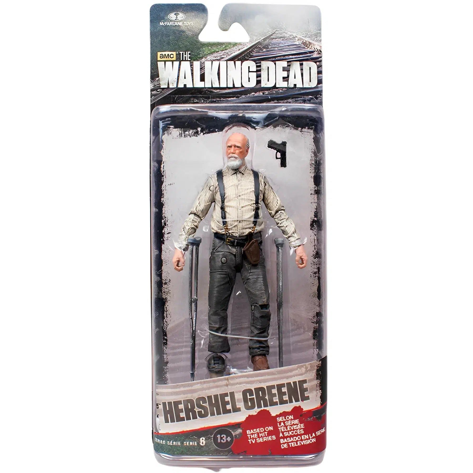 Mcfarlane Toys The Walking Dead (TV) - Hershel Greene Action Figure (5") - McFarlane Toys - Series 6 (2014)