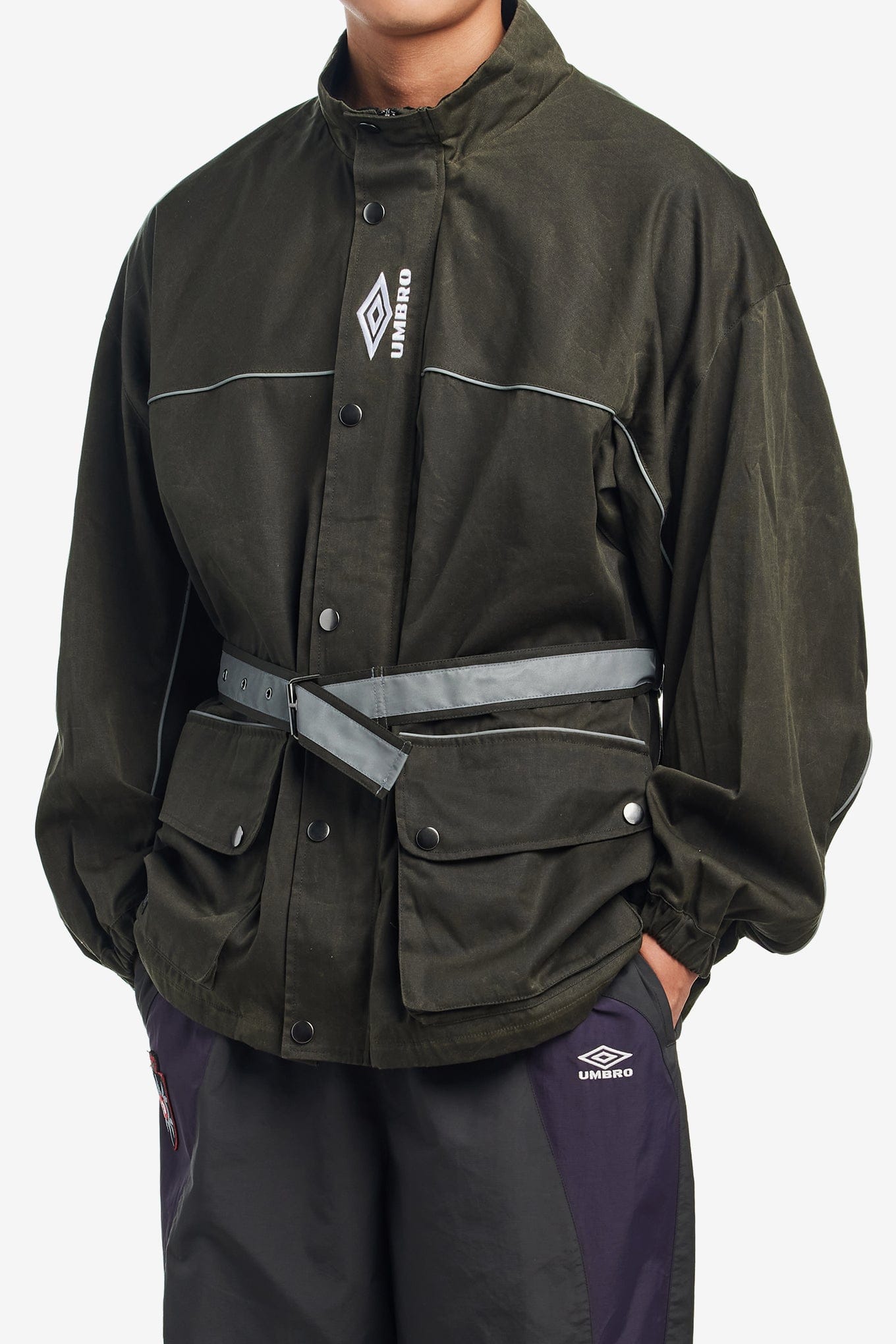UMBRO WAXED TRAINER JACKET