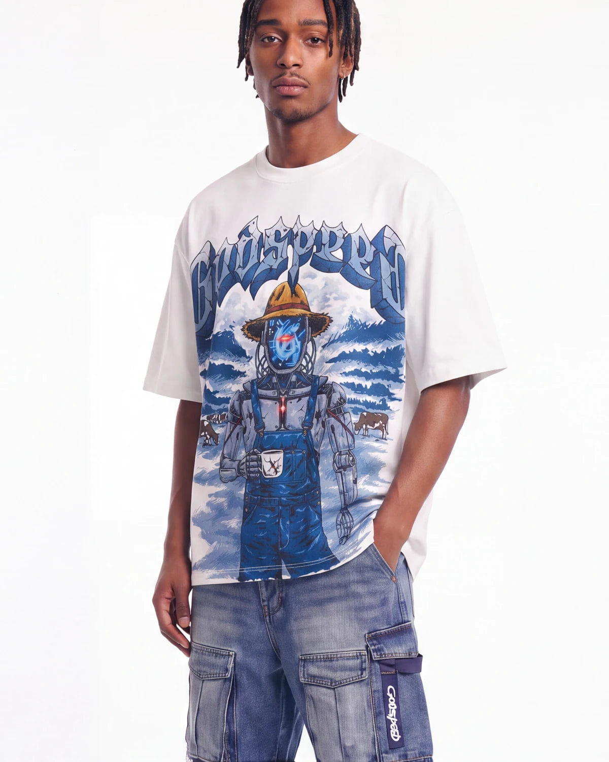 Godspeed Aura Farm II NG T-Shirt White