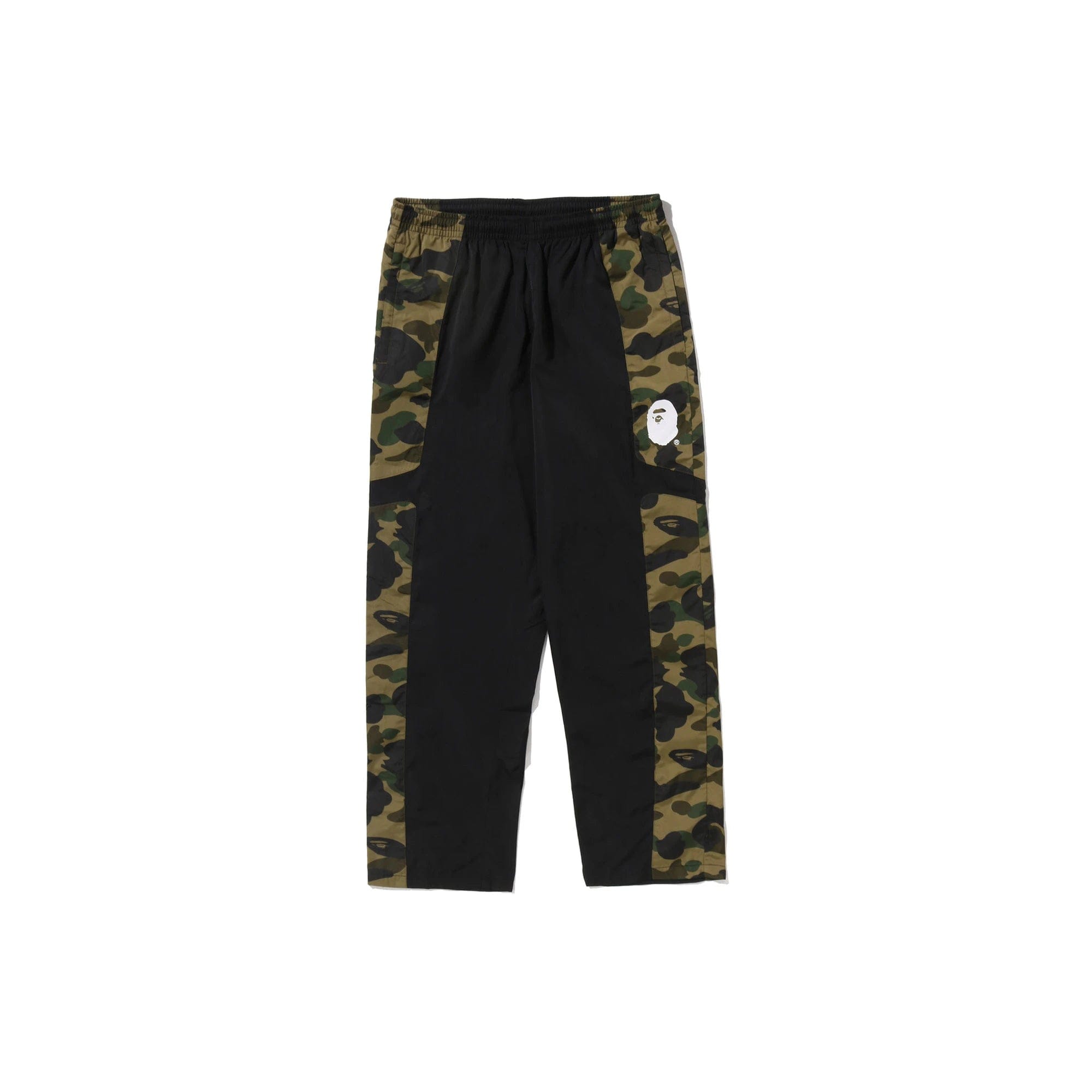 A Bathing Ape BAPE 1st Camo Relaxed Fit Track Pants Green