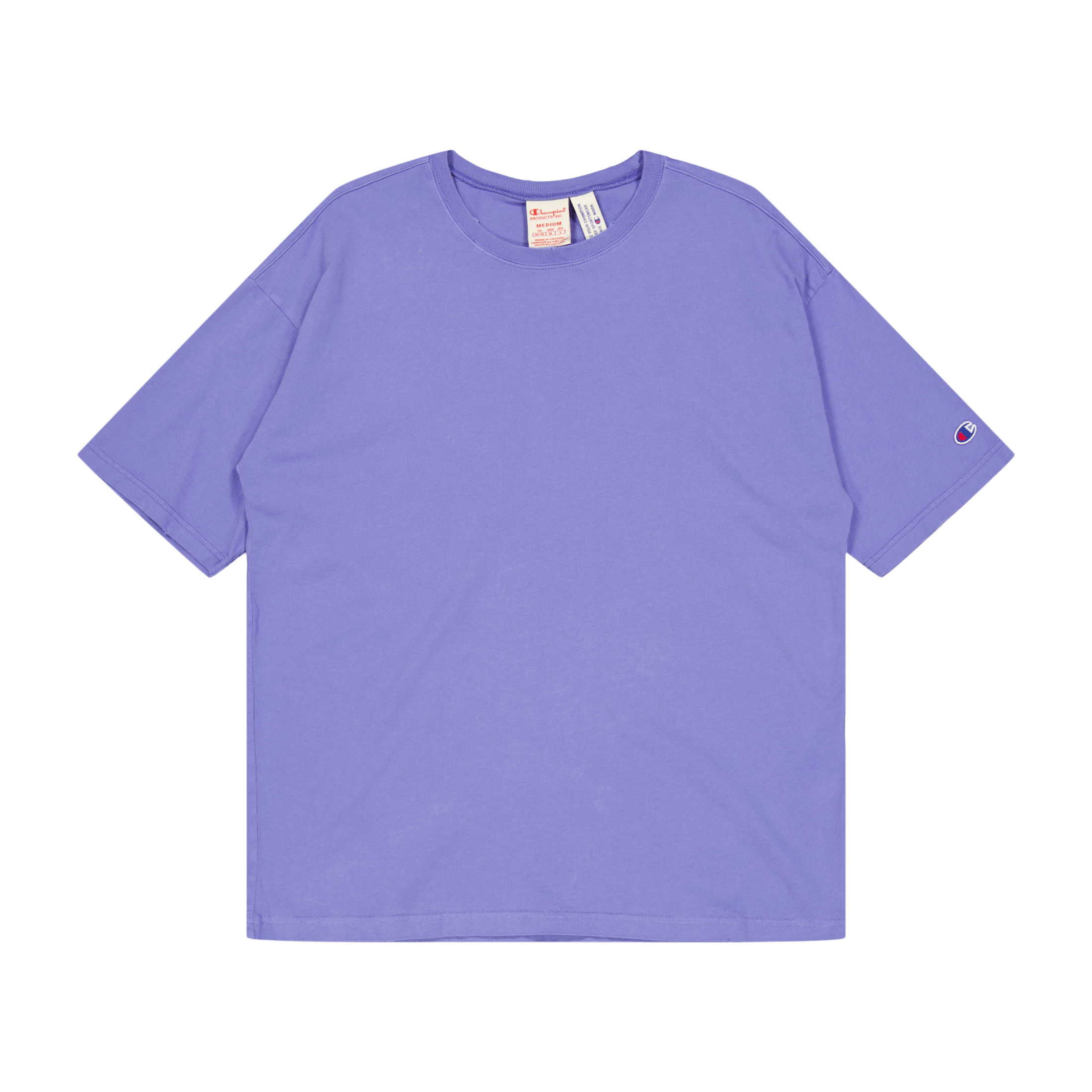 Champion Crewneck T - shirt Bleached Denim