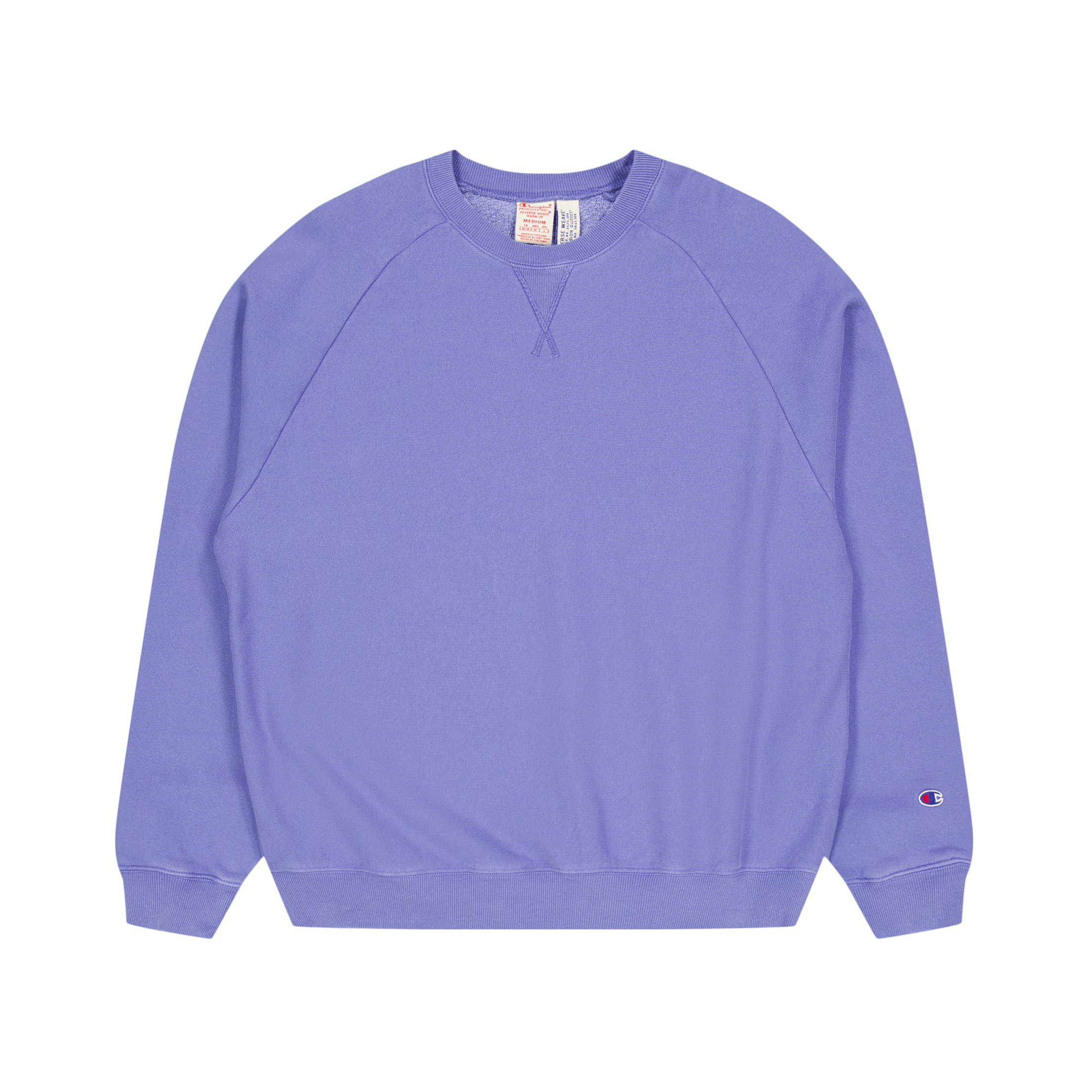 Champion Crewneck Sweatshirt Bleached Denim