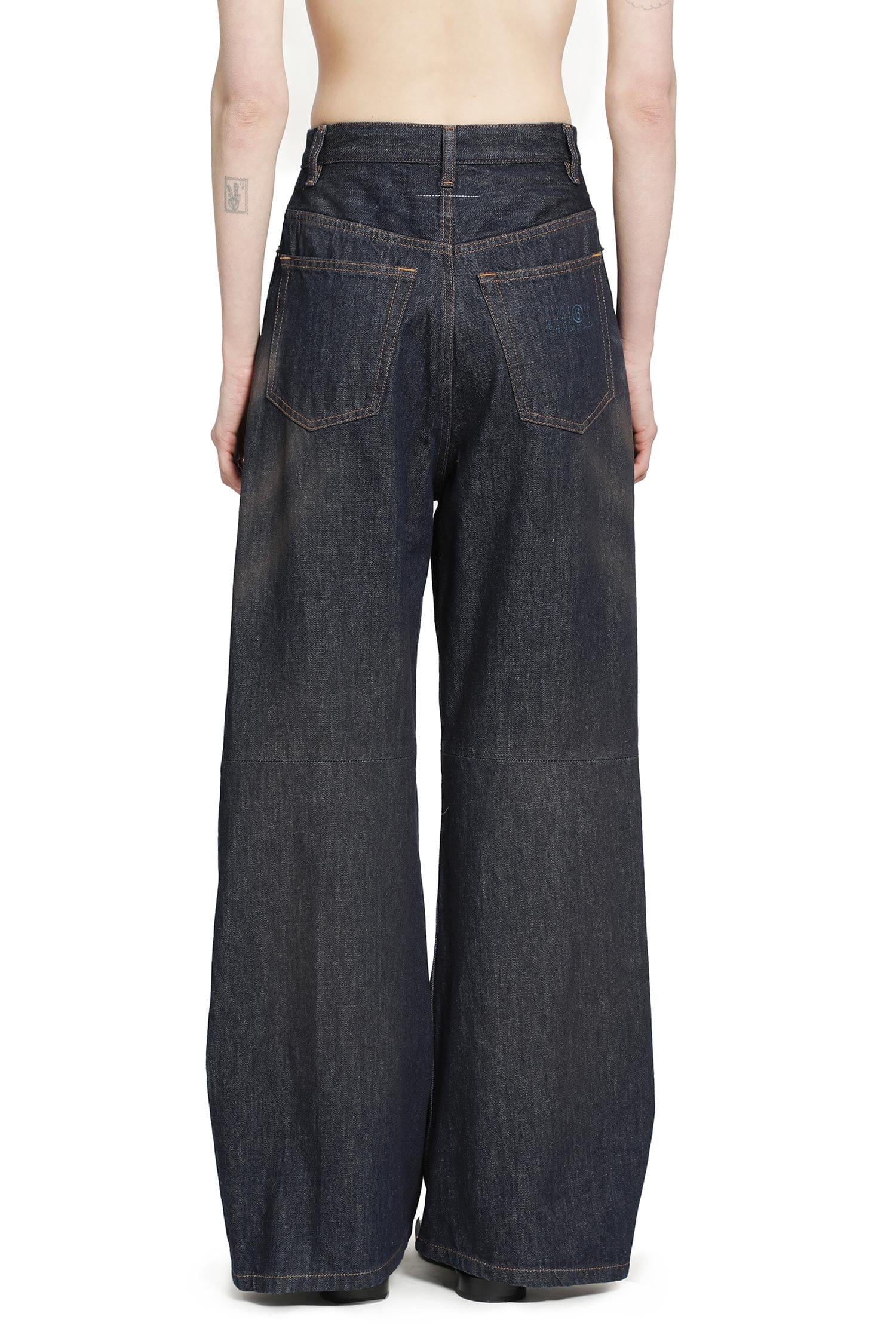 MM6 Maison Margiela Wide Leg Jeans