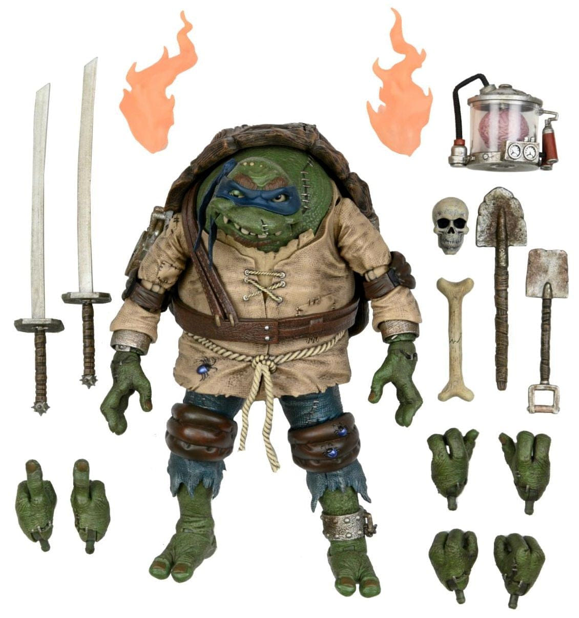 Neca Toys NECA Universal Monsters x TMNT Ultimate Leonardo as The Hunchback Action Figure