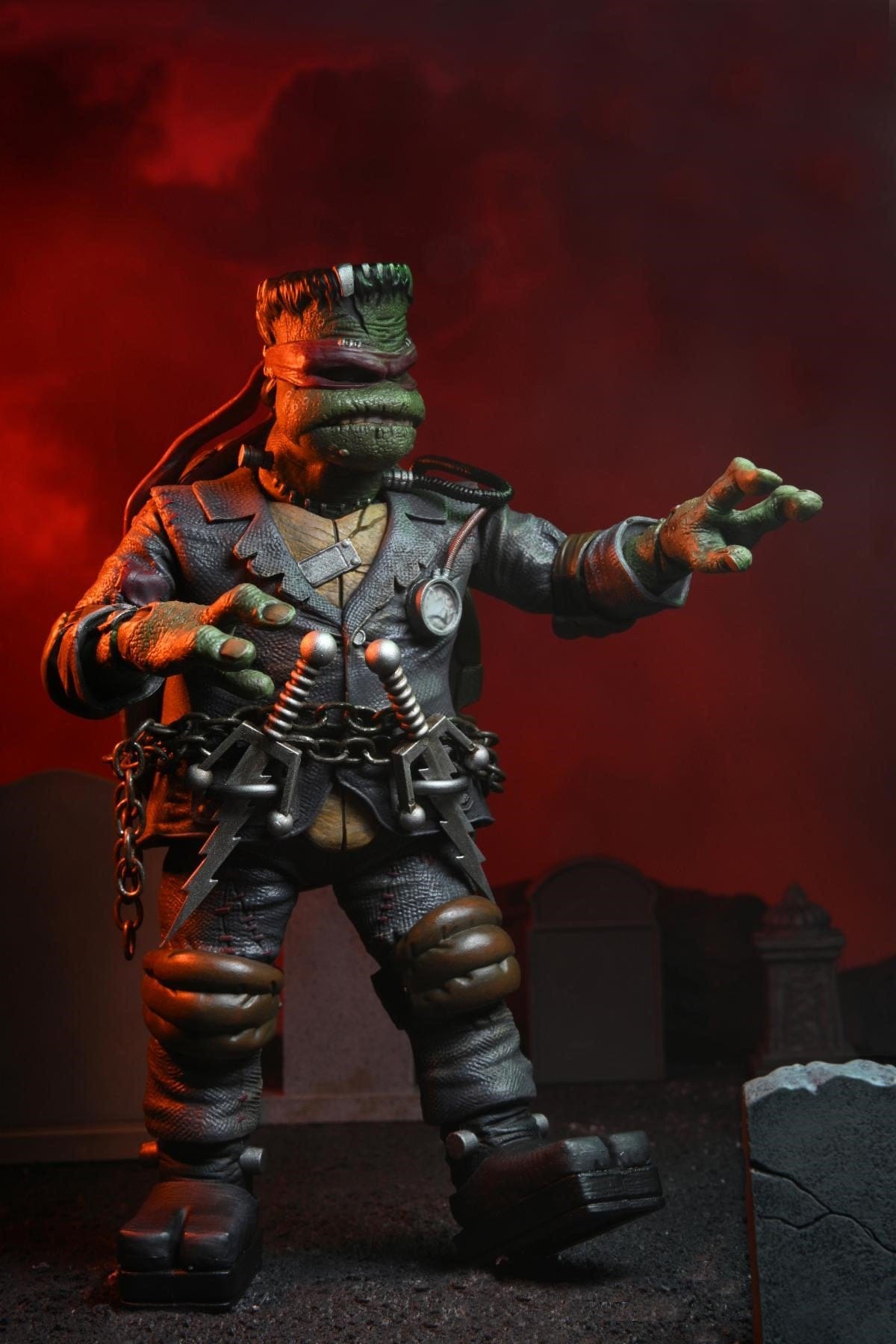 Neca Toys NECA Universal Monsters x TMNT Ultimate Raphael as Frankenstein's Monster Action Figure