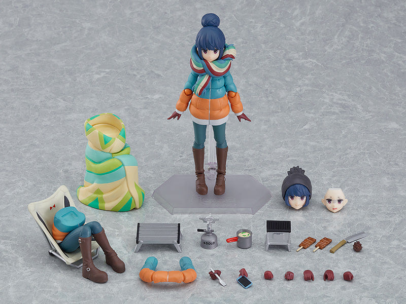 Max Factory **Pre Order**figma Laid - Back Camp Rin Shima: DX Edition Action Figure