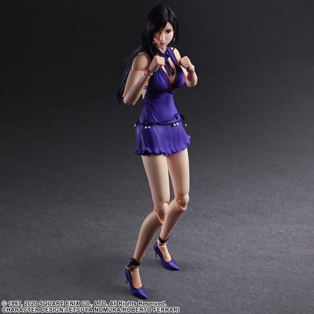 Square Enix Play Arts Kai Final Fantasy VII Remake Tifa Lockhart Dress Ver. Action Figure