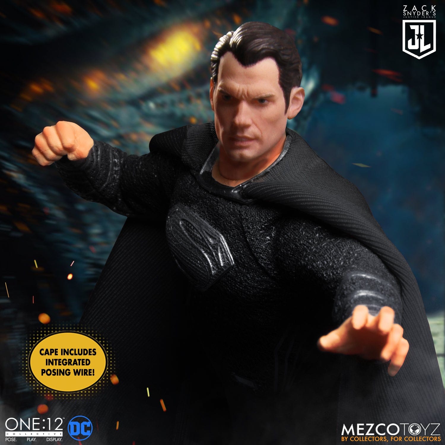 Mezco One 12 DC Zack Snyder's Justice League Deluxe Steel Boxed Set Action Figure