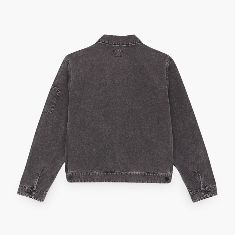 Dickies Newington Jacket Dble Dye/acid Wash Black
