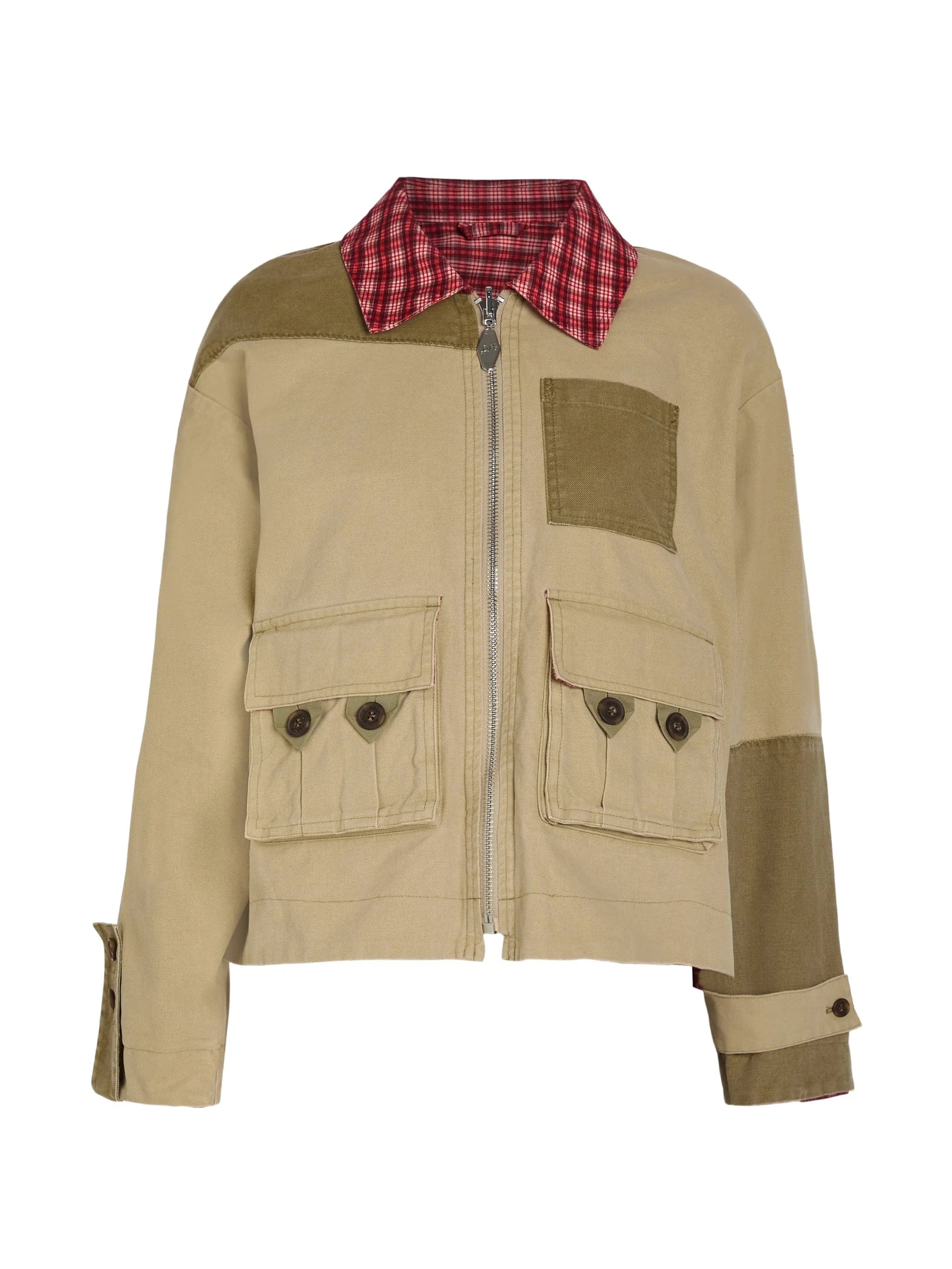 Damson Madder Marcelle reversible barn jacket