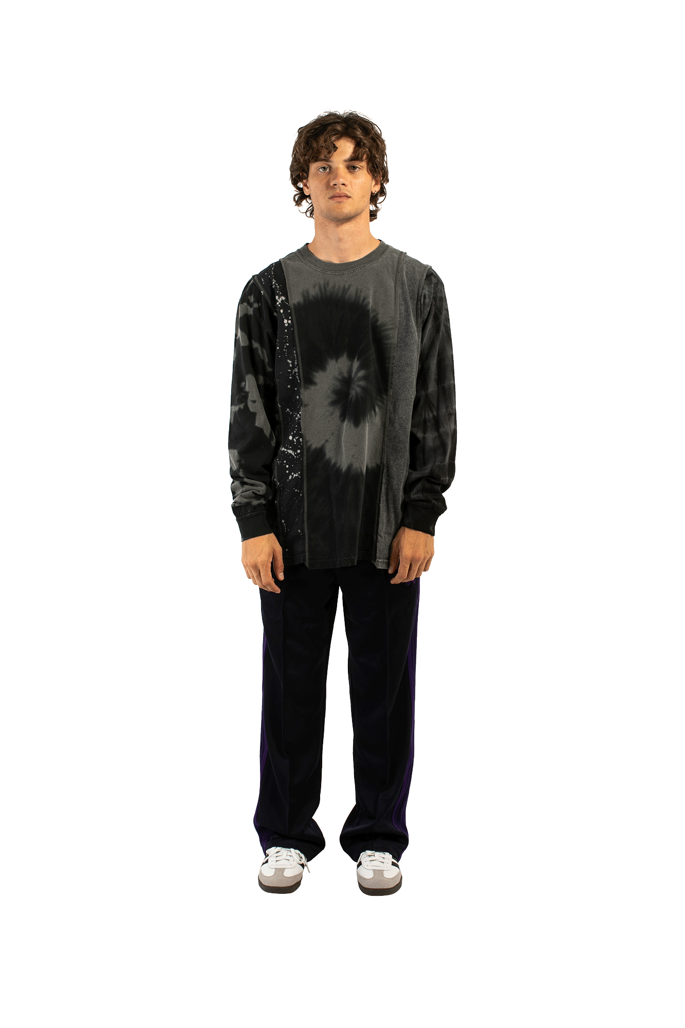 Needles B&W Mishmash 5 Cuts Longsleeve T-Shirt