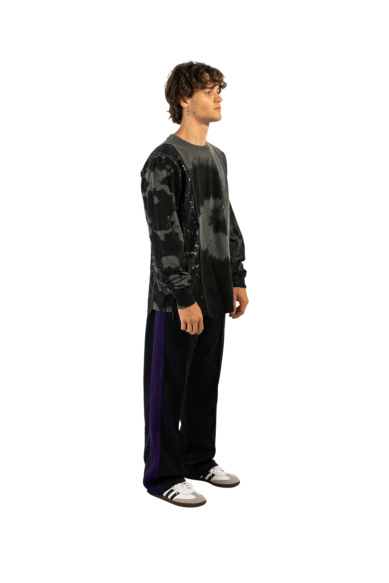 Needles B&W Mishmash 5 Cuts Longsleeve T-Shirt