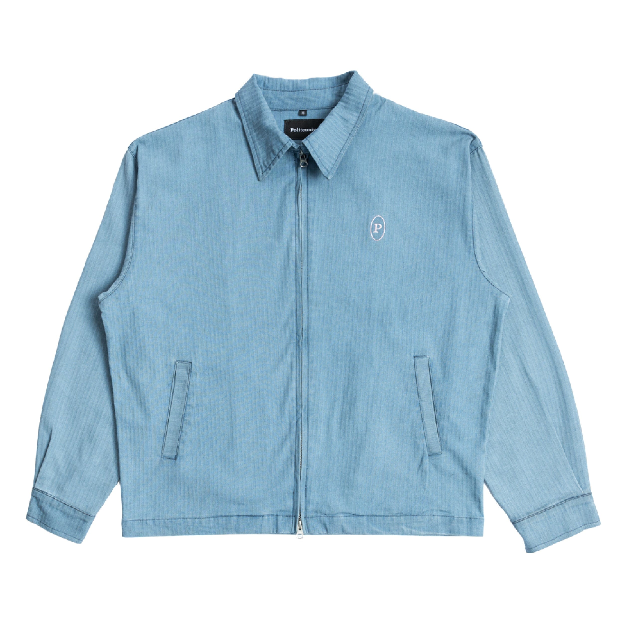 Politeunivers P Logo Work Jacket - Bleach