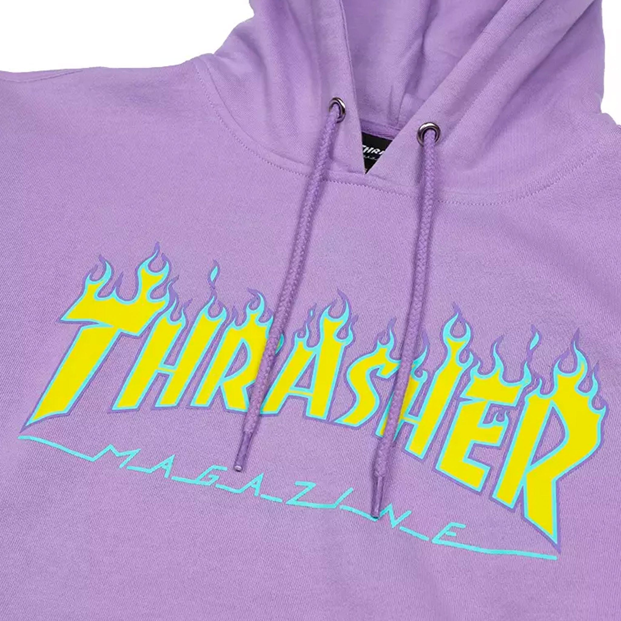 Thrasher NETHER HOODED SWEATSHIRT (Lavender)