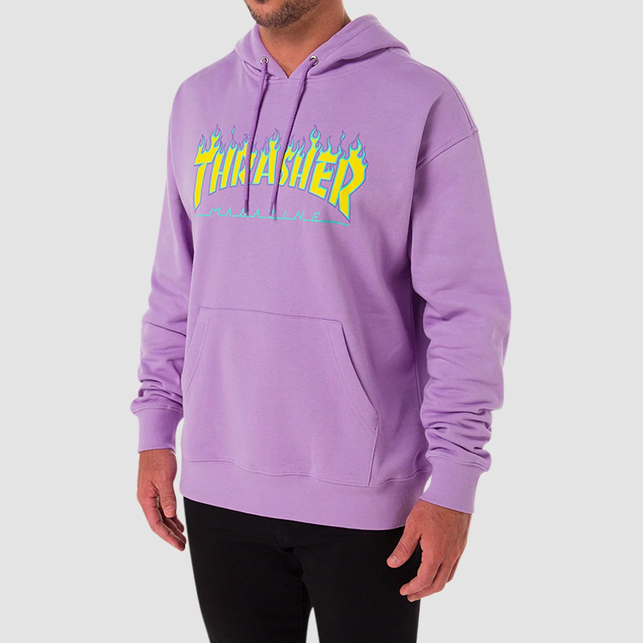 Thrasher NETHER HOODED SWEATSHIRT (Lavender)