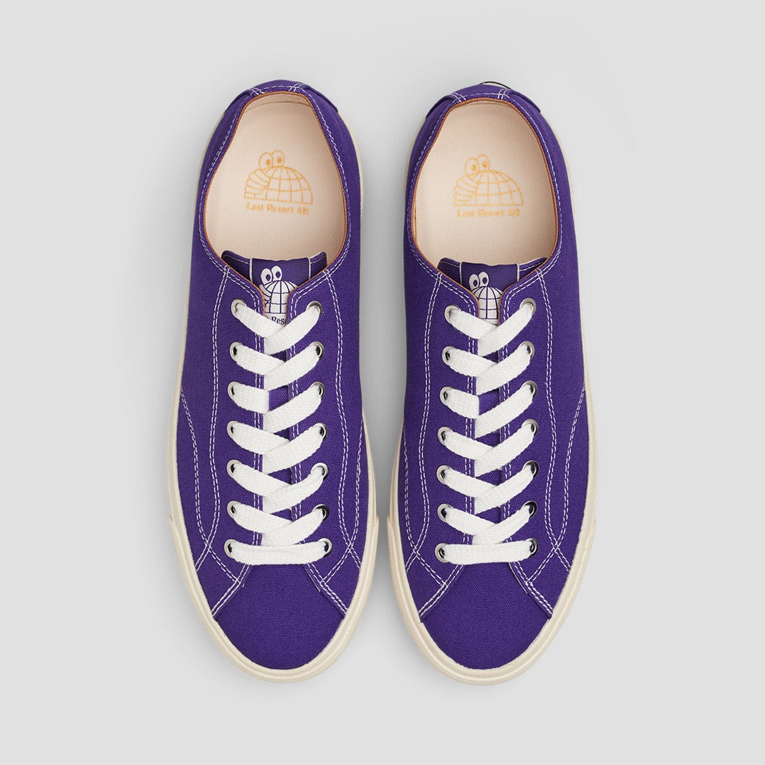 Last Resort AB VM003 LO Canvas Liberty Purple / White