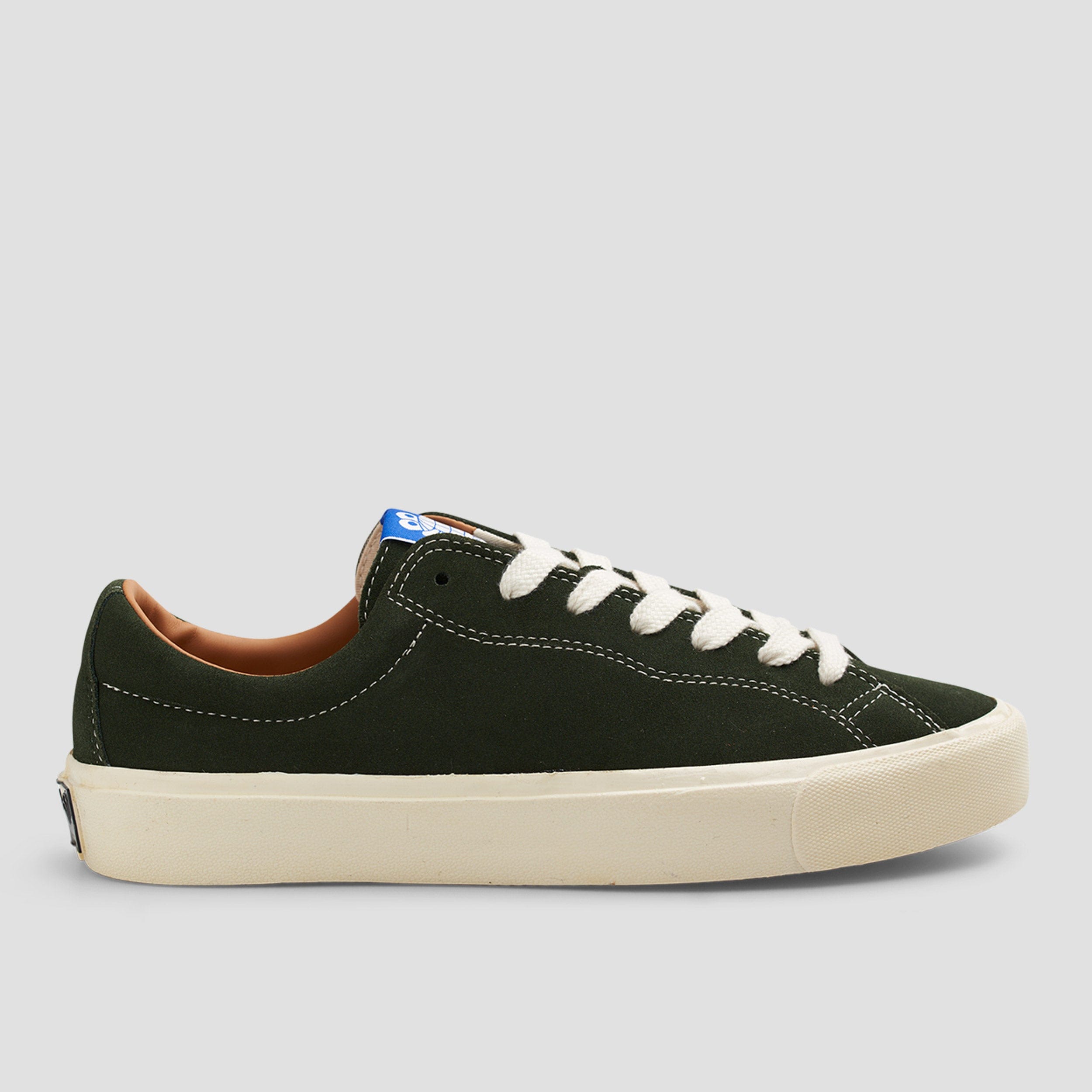 Last Resort AB VM003 Low Skate Shoes Suede Olive / White