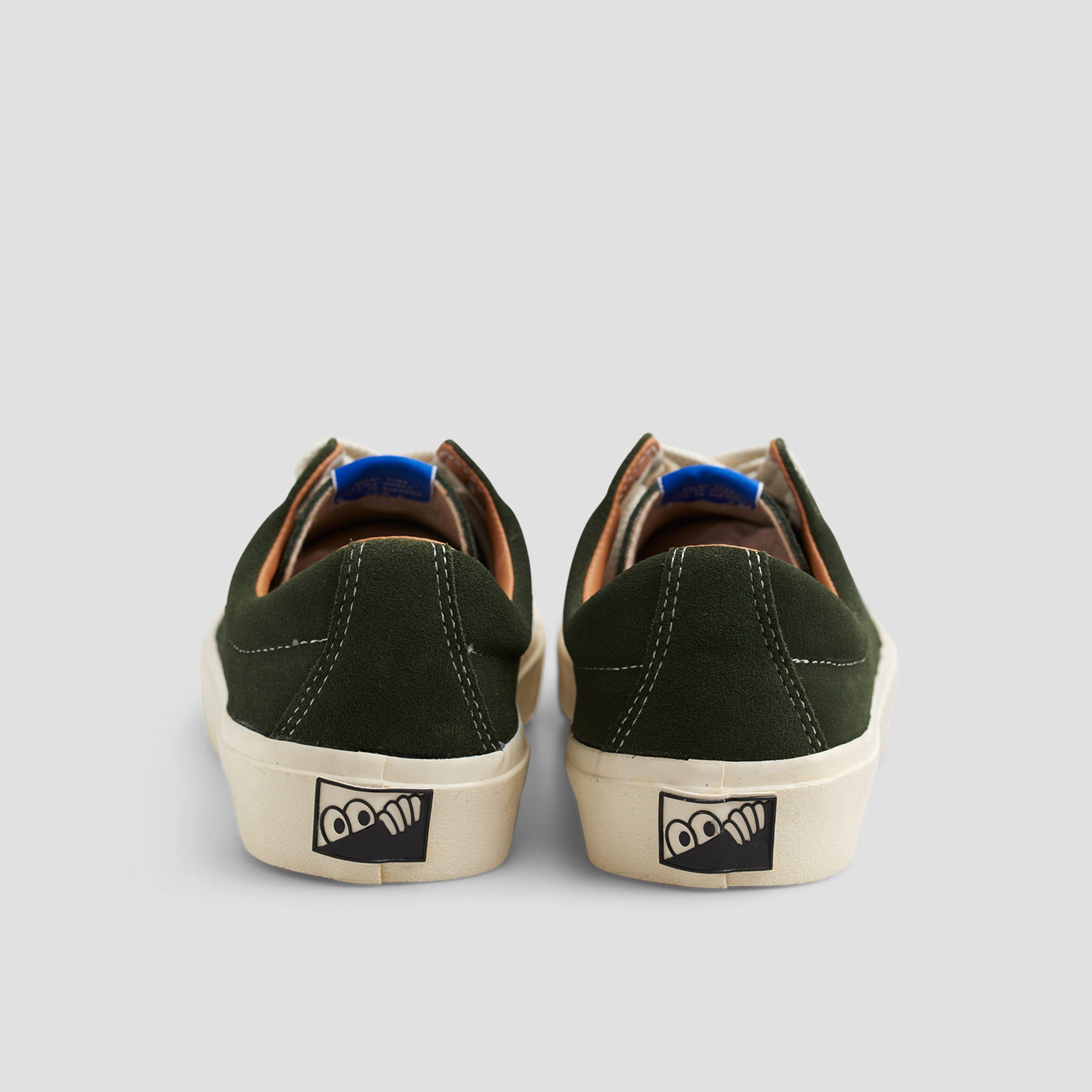 Last Resort AB VM003 Low Skate Shoes Suede Olive / White