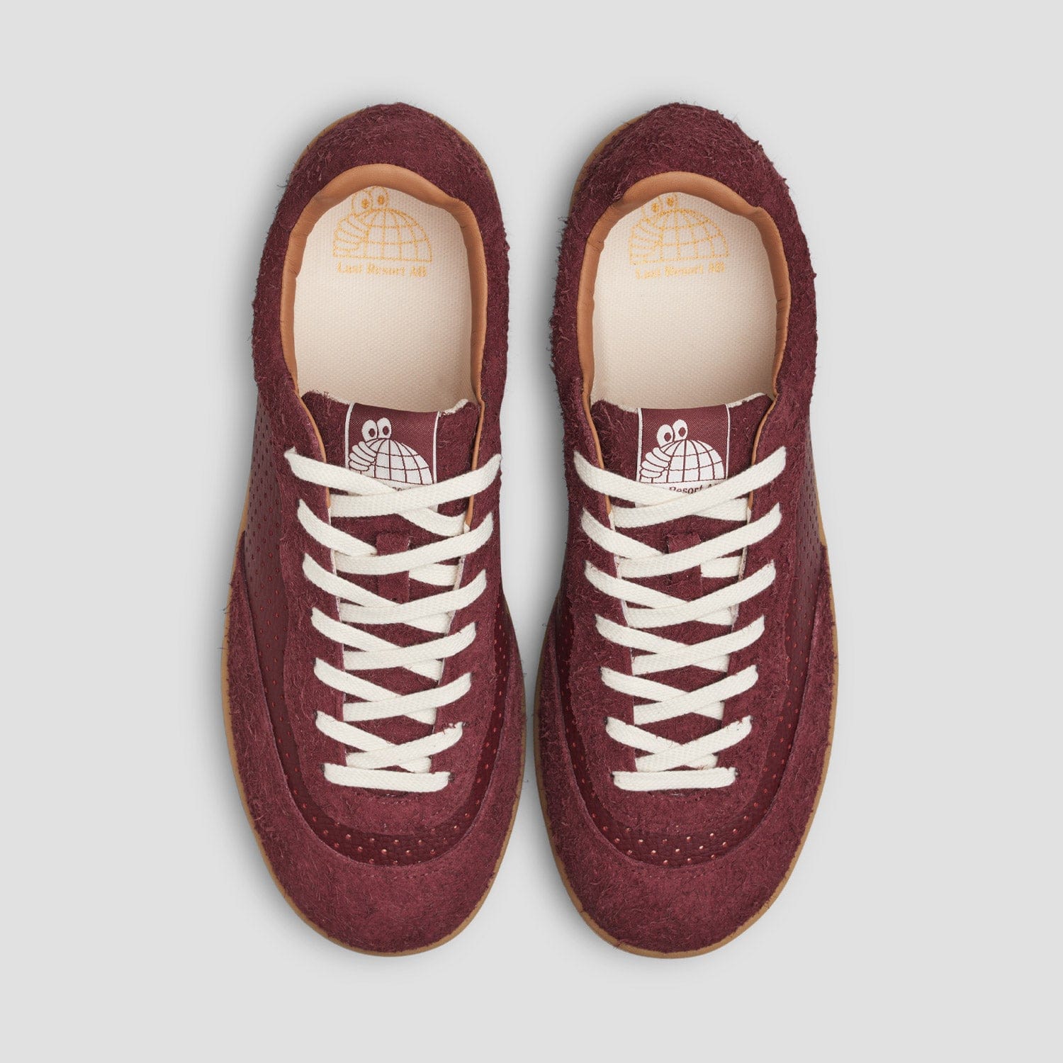 Last Resort AB CM001 Perf Skate Shoe Ox Blood / Gum