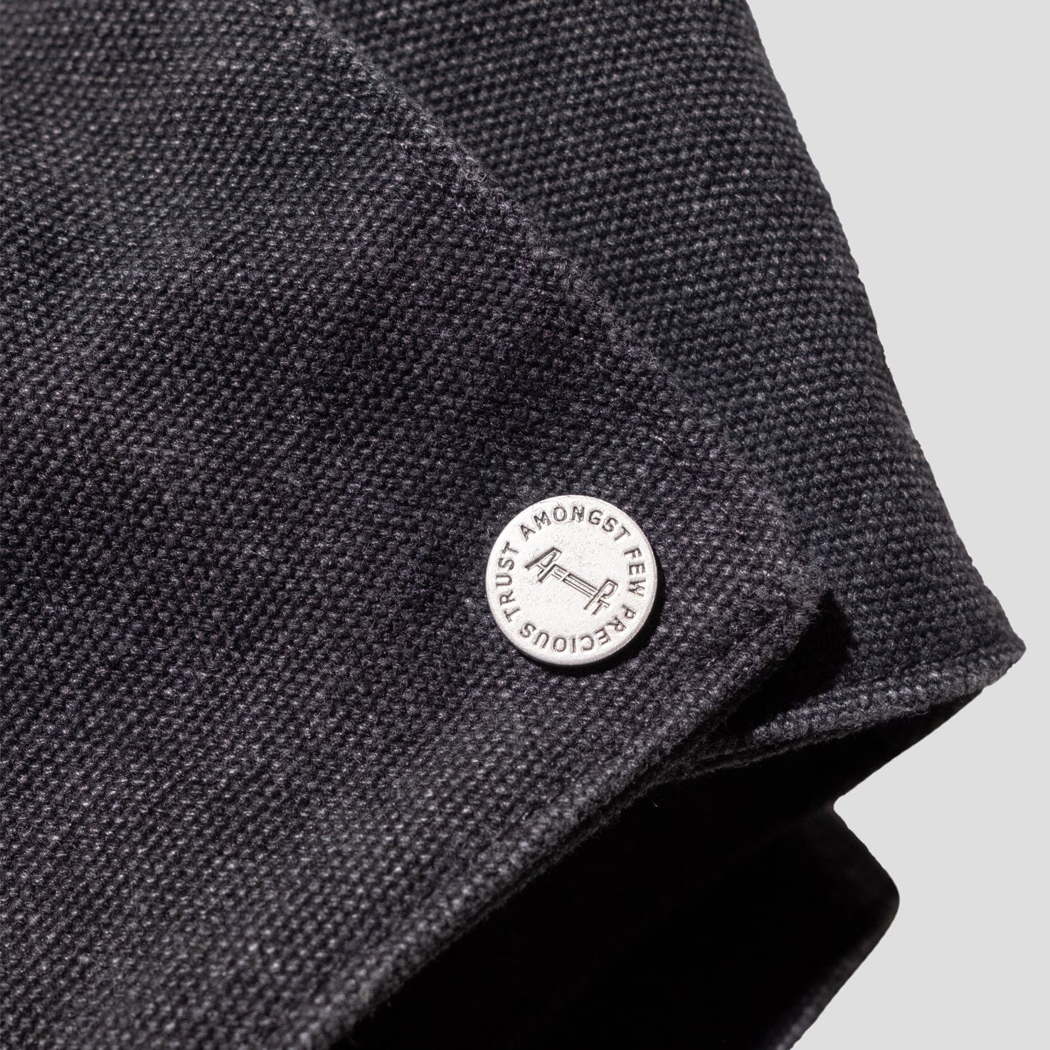 Amongst Few x Precious Trust - Chain Stitch Workwear Jacket (Black)