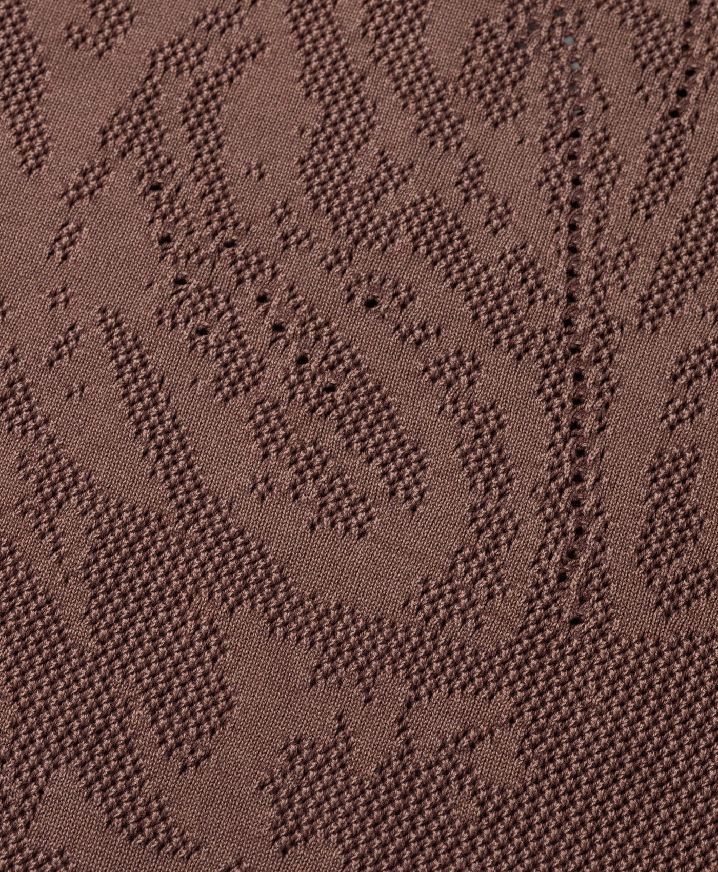 Polo Bordeaux Red Braided Washed Polo