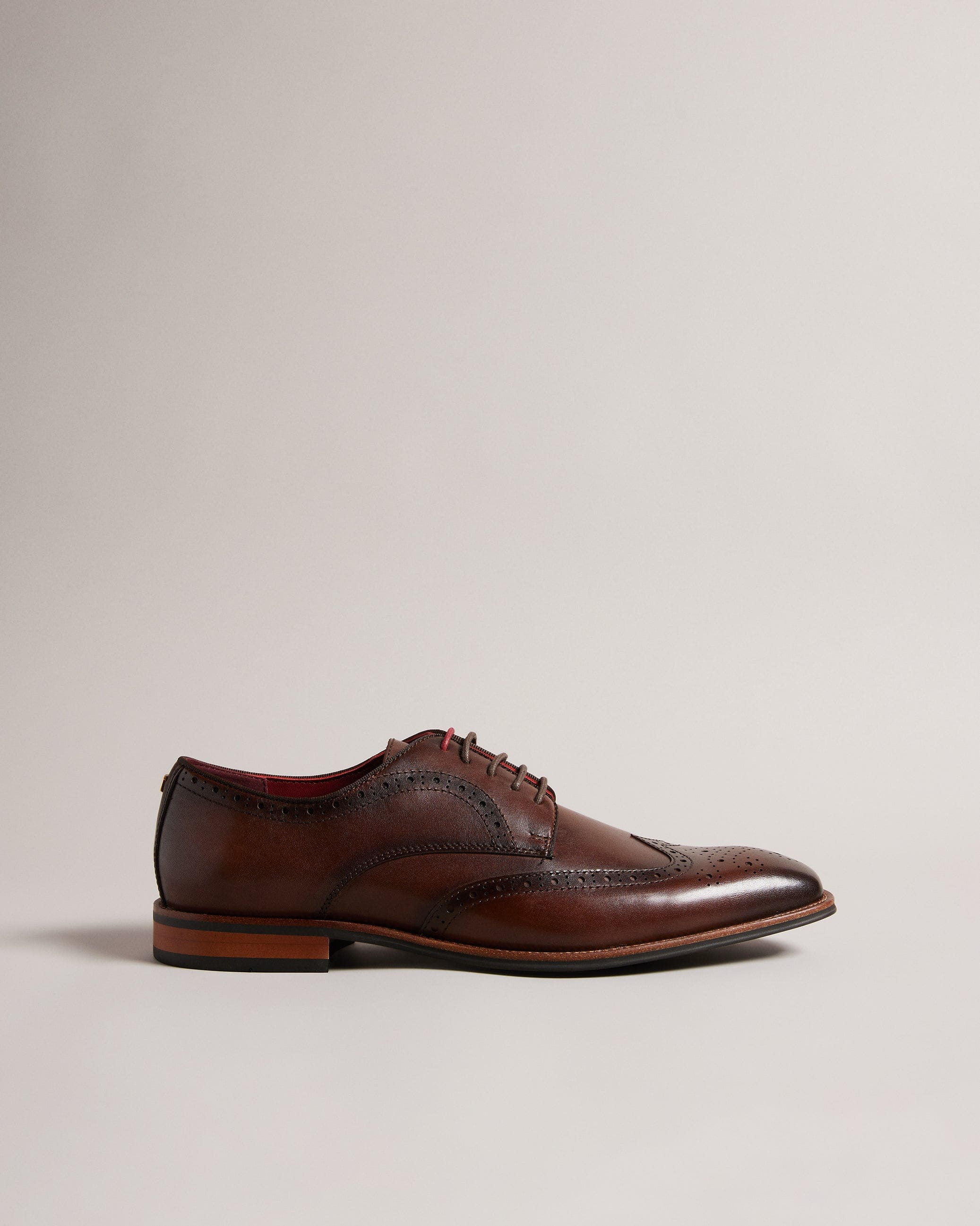 SHOE Markuse Brogue Derby Formal Shoe Brown