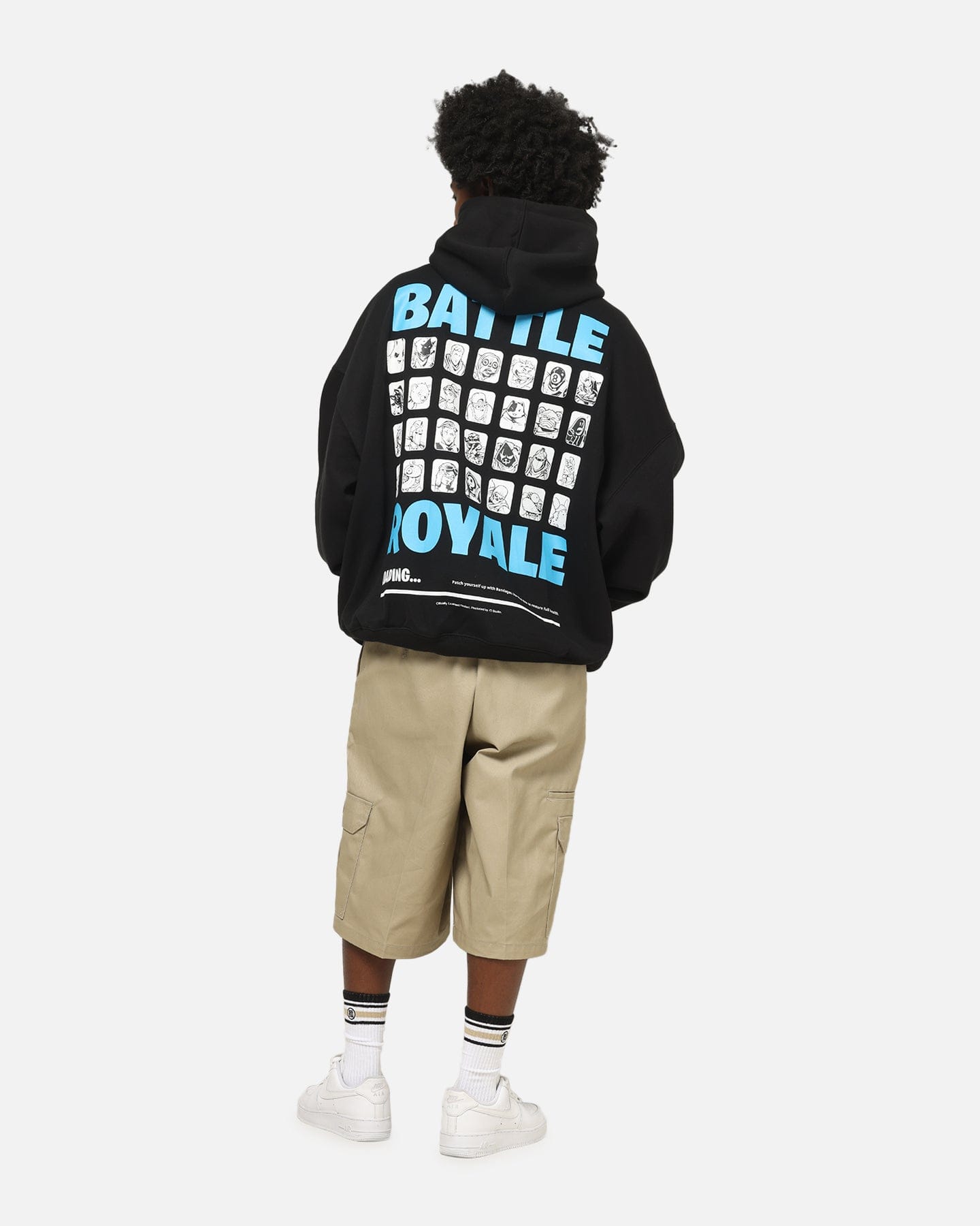 73studio x Fortnite Battle Royale Hoodie Black