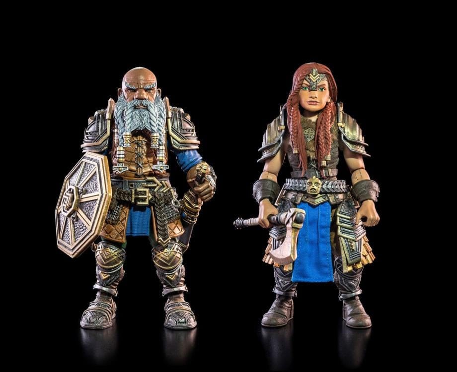 Four Horsemen Mythic Legions: Rising Sons Exiles From Under the Mountain Action Figure Two - Pack