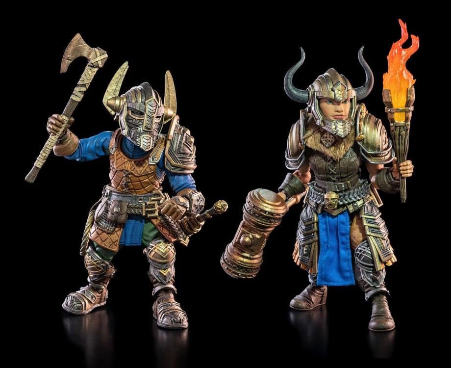 Four Horsemen Mythic Legions: Rising Sons Exiles From Under the Mountain Action Figure Two - Pack