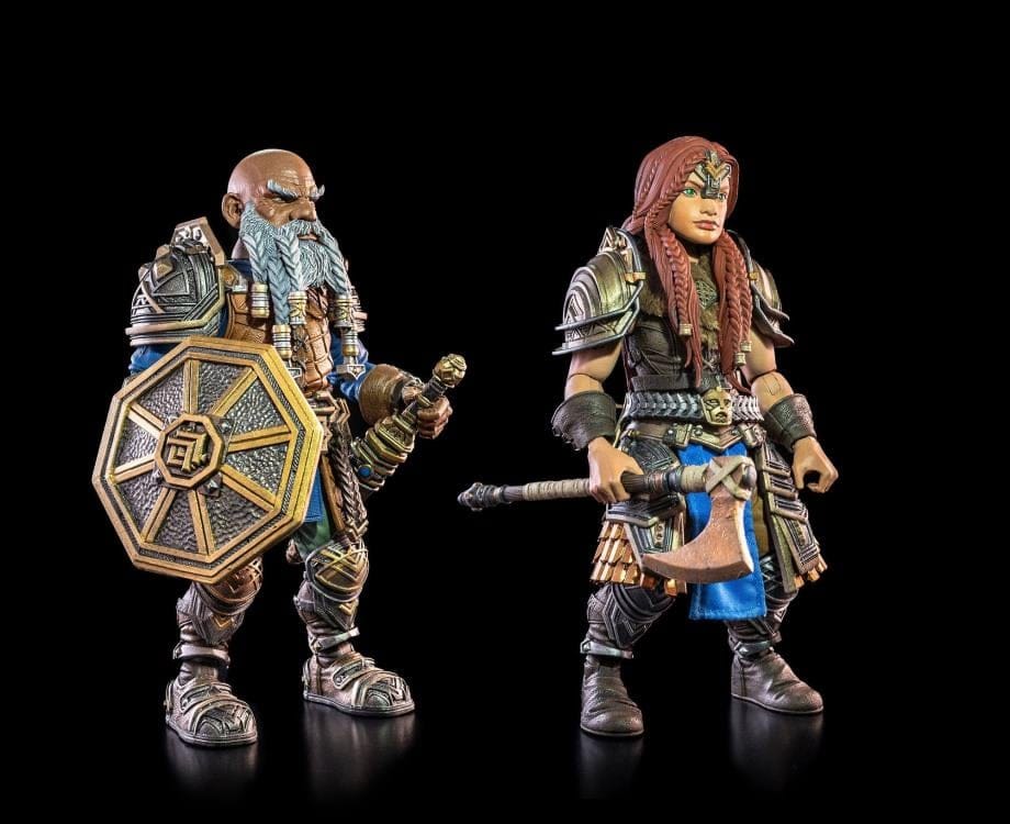 Four Horsemen Mythic Legions: Rising Sons Exiles From Under the Mountain Action Figure Two - Pack