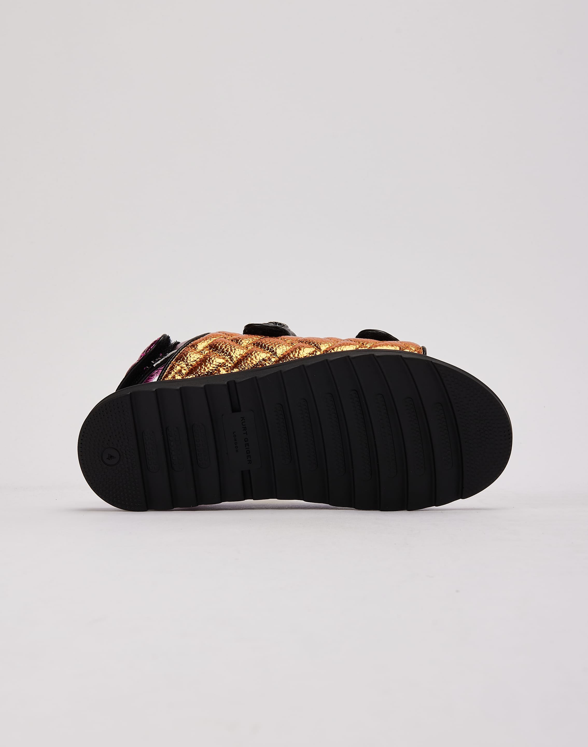 Kurt Geiger Mini Orson Quilted Sandal Grade - School