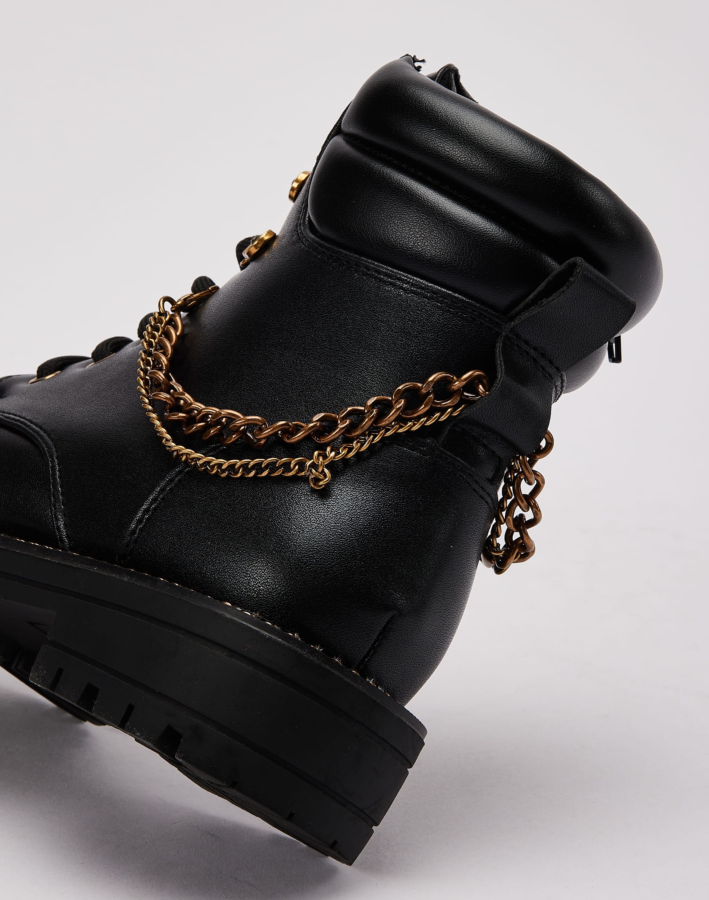 Kurt Geiger Chain Combat Boot Pre - School