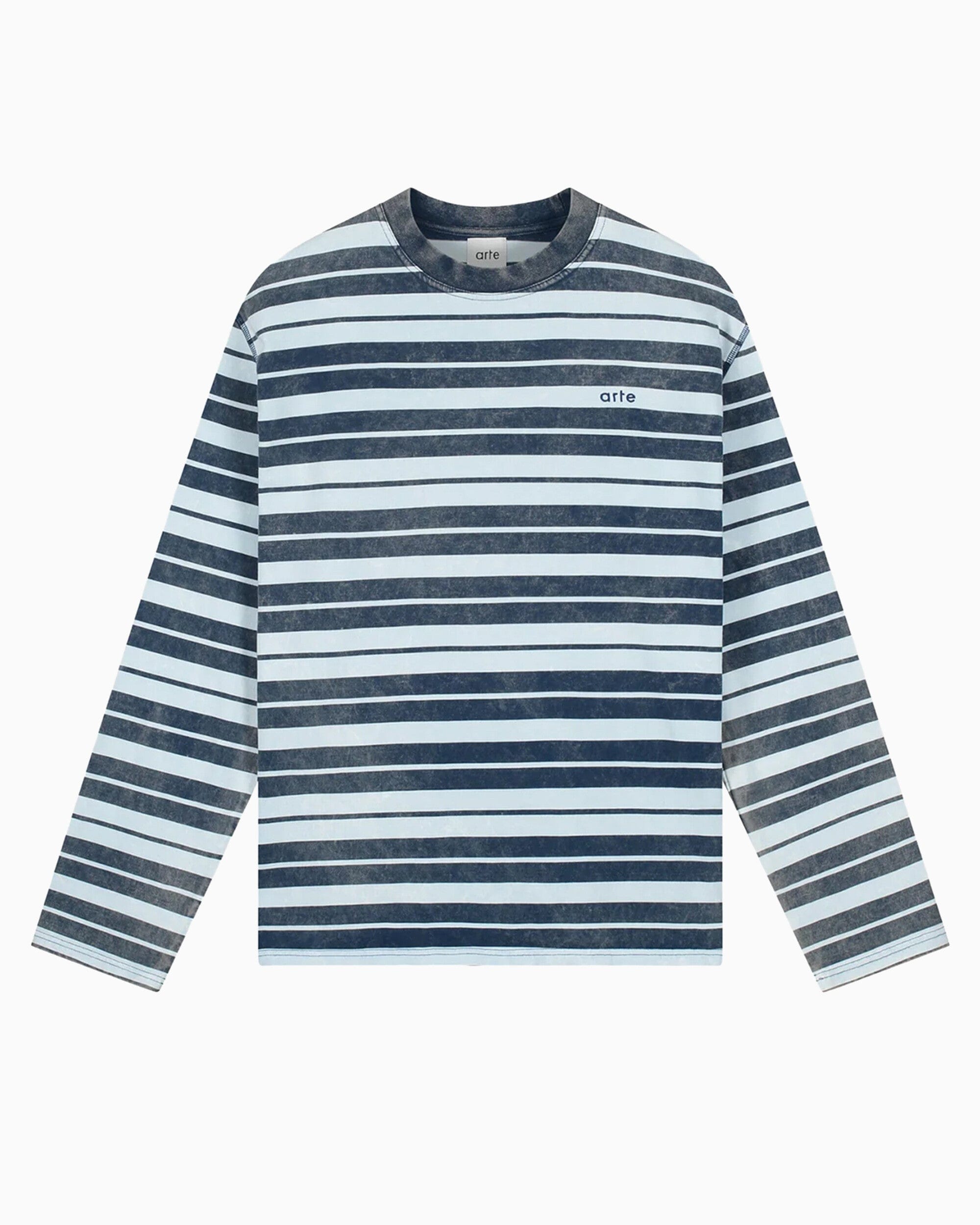 Arte Antwerp Camiseta de rayas Relaxed de manga larga Arte Antwerp Sunfade para hombre