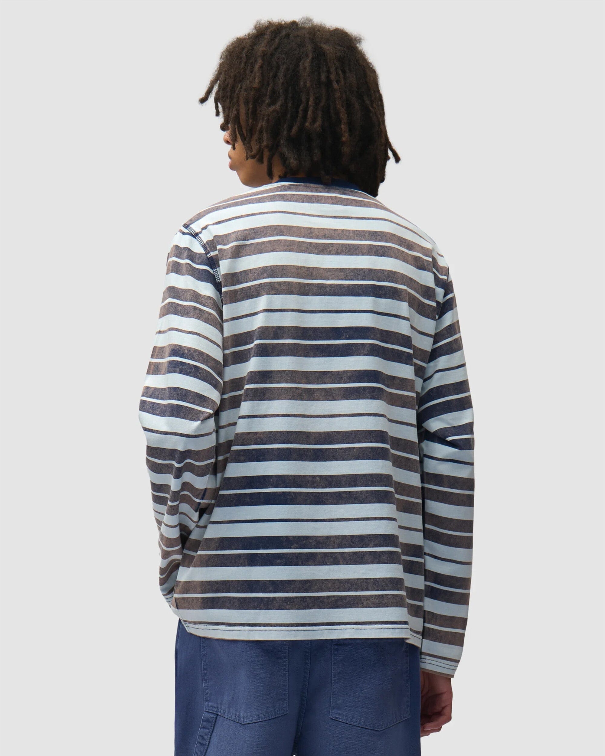 Arte Antwerp Camiseta de rayas Relaxed de manga larga Arte Antwerp Sunfade para hombre