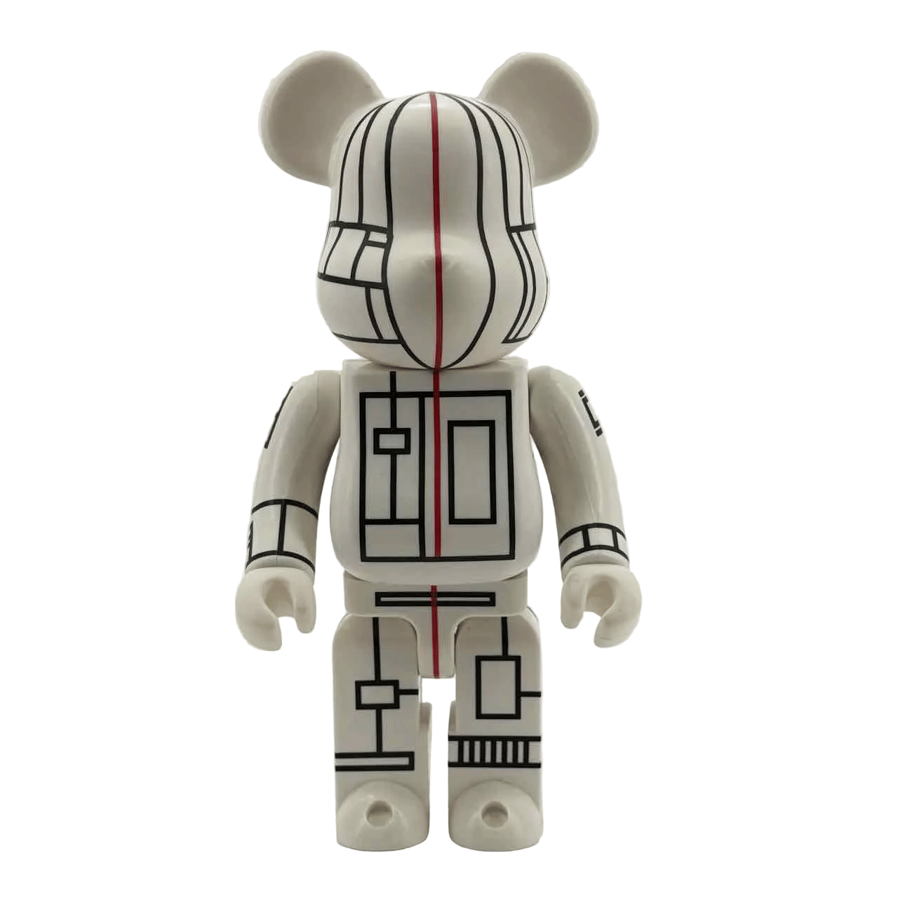 Medicom Bearbrick WORLDWIDE TOUR 400% 2005 New White
