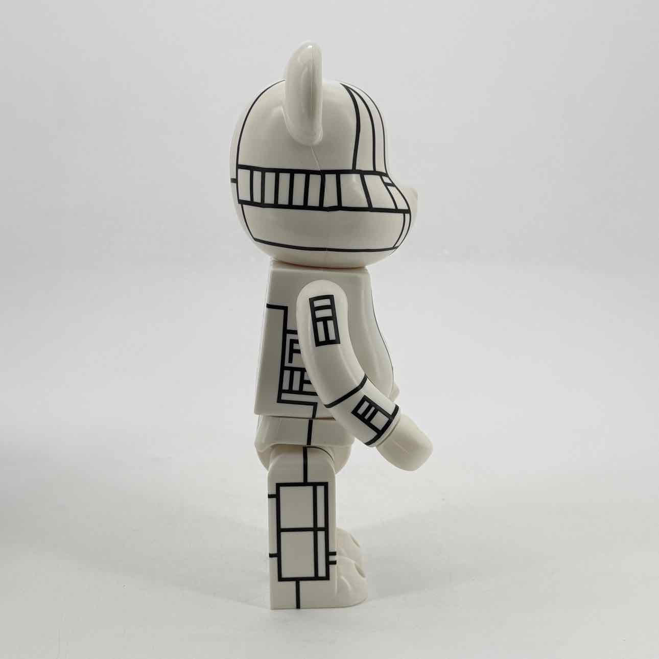 Medicom Bearbrick WORLDWIDE TOUR 400% 2005 New White