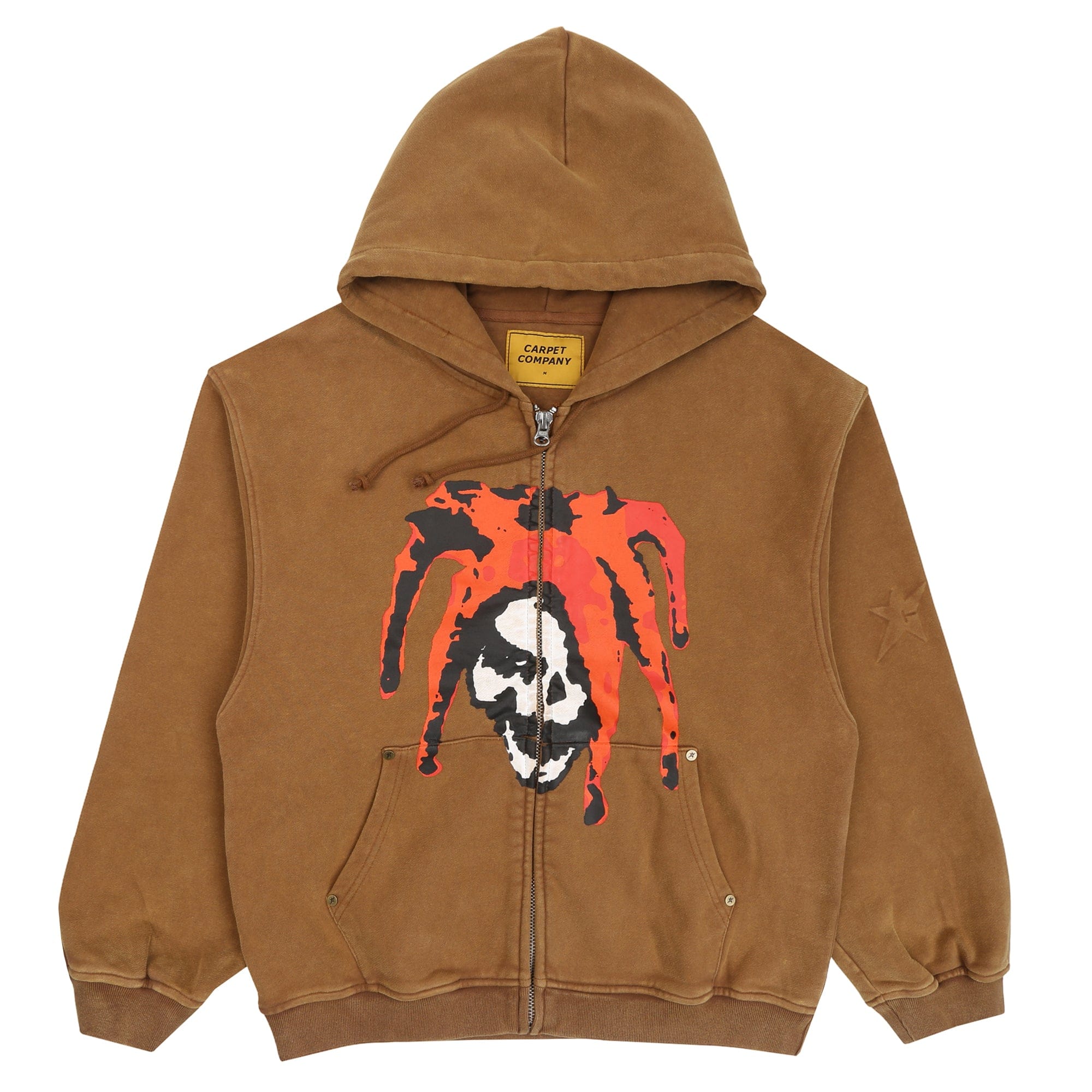 Carpet Jester Hoodie - Brown