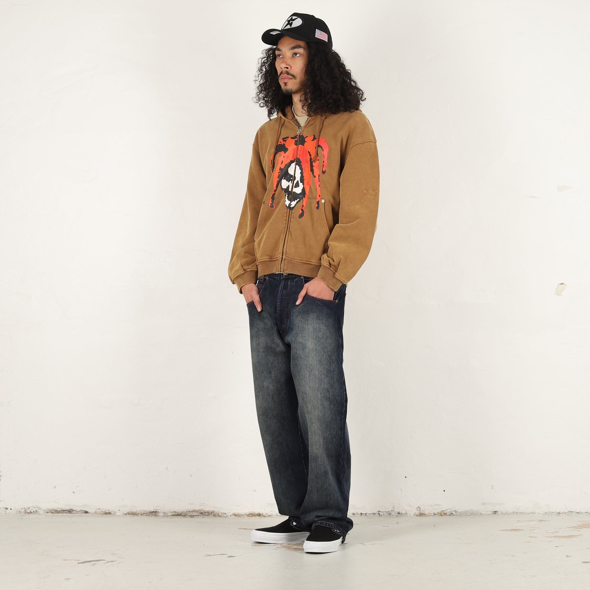 Carpet Jester Hoodie - Brown
