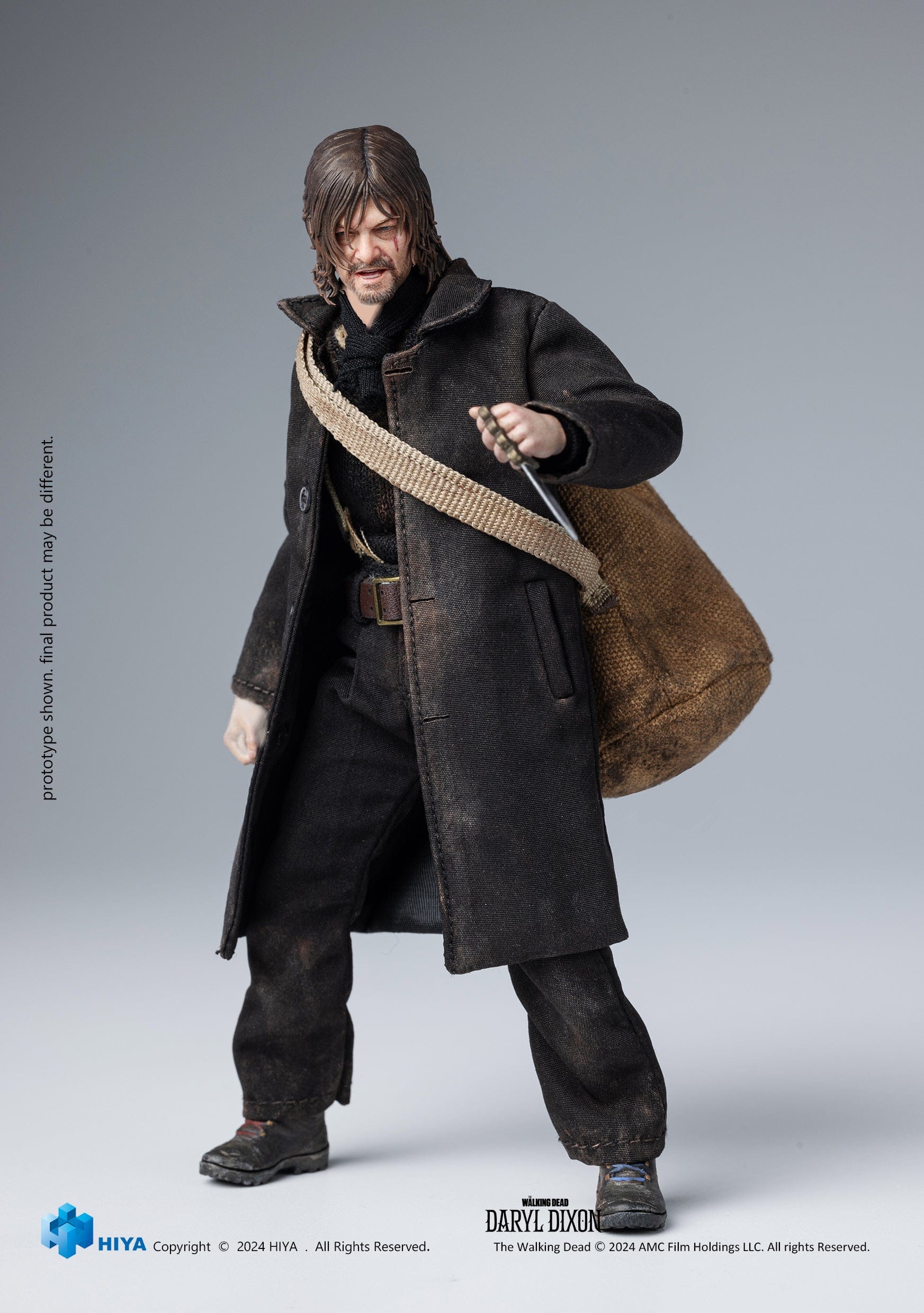Hiya Toys Walking Dead Daryl Dixon Exquisite Super Daryl PX 1/12 Action Figure