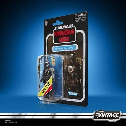 Hasbro Star Wars The Vintage Collection The Mandalorian & Grogu Deluxe 3 3/4 - Inch Action Figure