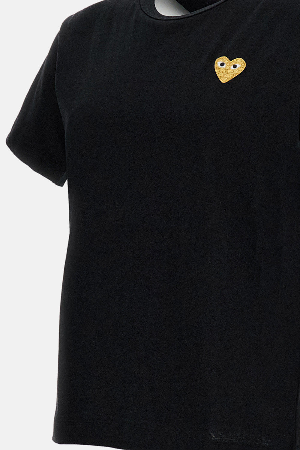 Comme des Garçons Play T - SHIRT CUORE ORO