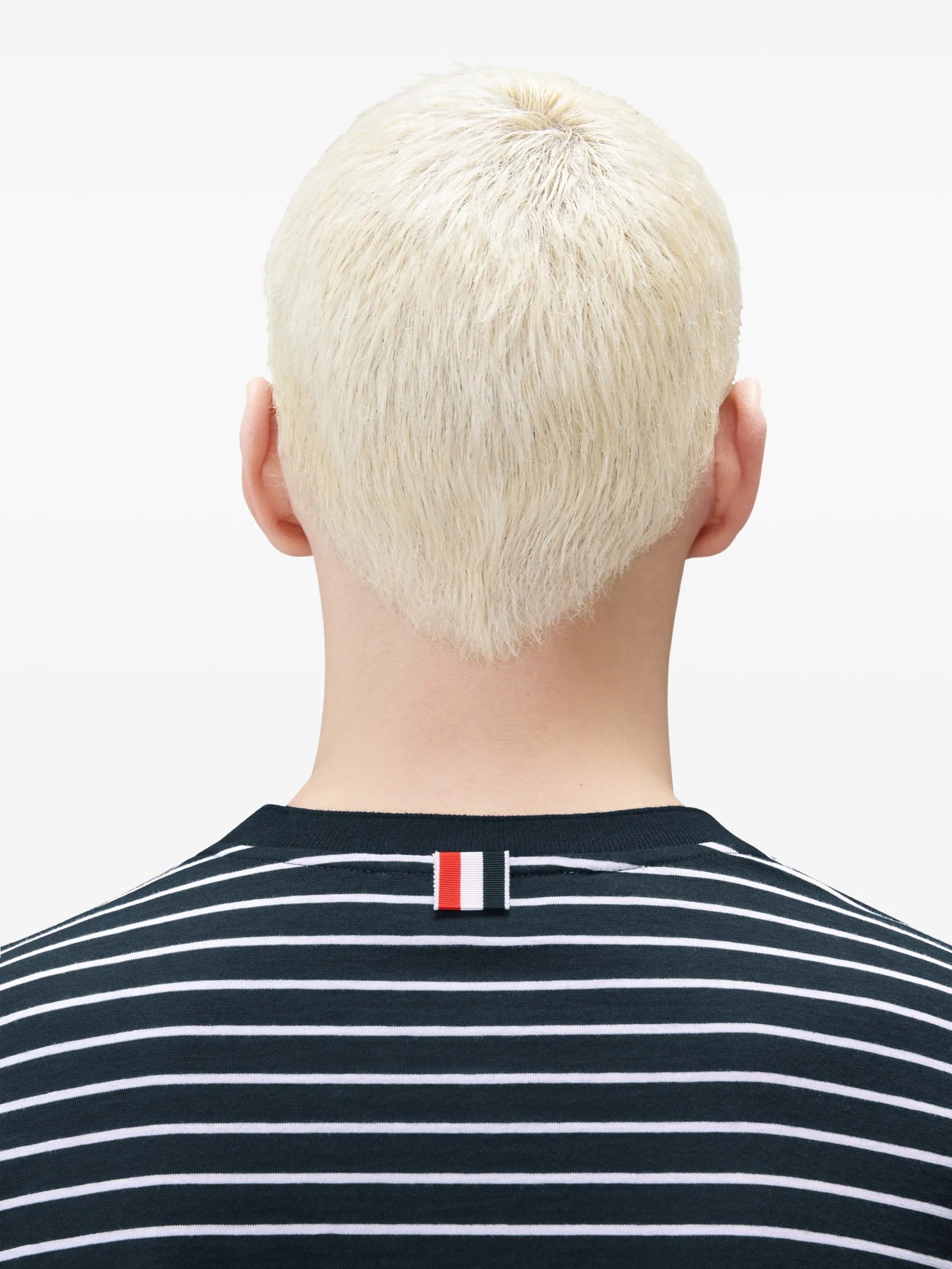 Thom Browne 4 - Bar striped T - shirt