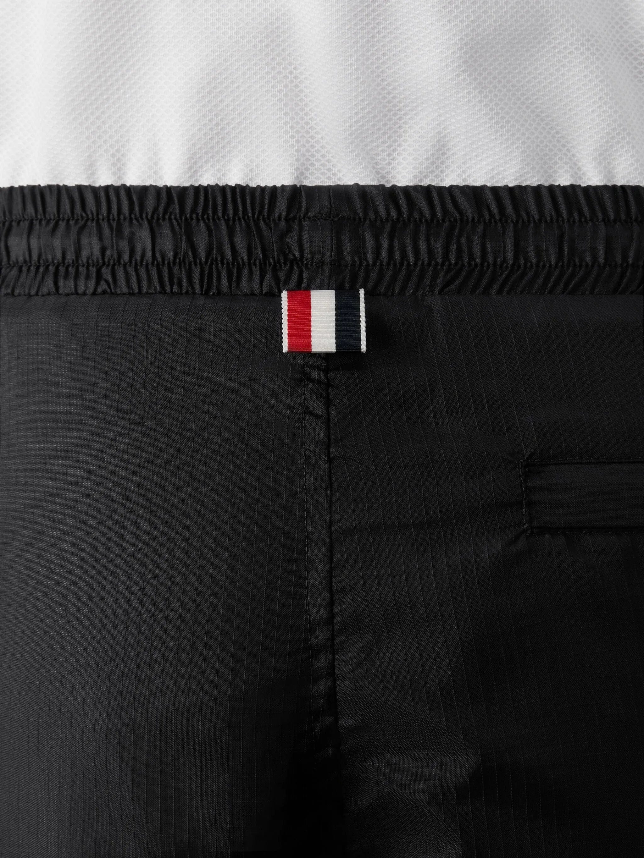 Thom Browne ripstop 4 - Bar track pants